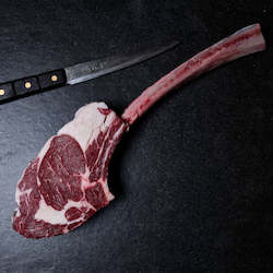 Meat wholesaling - except canned, cured or smoked poultry or rabbit meat: Tomahawk/OP Ribeye