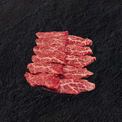 Meat wholesaling - except canned, cured or smoked poultry or rabbit meat: Rib Yakiniku Slices