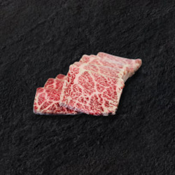 Meat wholesaling - except canned, cured or smoked poultry or rabbit meat: Zabuton Yakiniku Slices