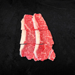 Meat wholesaling - except canned, cured or smoked poultry or rabbit meat: Sirloin Yakiniku Slice