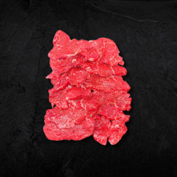 Meat wholesaling - except canned, cured or smoked poultry or rabbit meat: Fillet Yakiniku Slices (Subprime)