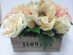 Florist: Artificial flower Crate