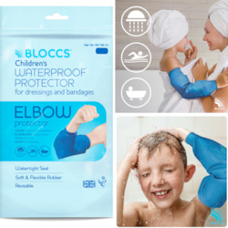 BloccsÂ® Waterproof PICC Line & Elbow Cover, Swim, Shower & Bathe, Child