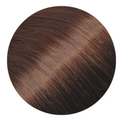Clip In Hair Extensions: Chestnut Brown #6 Clip In Hair Extensions