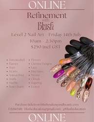 Beauty salon: Refinement Nail Art Class Friday 14th July