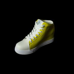 Yellow Sneaker Heels New Version