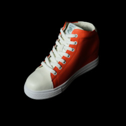 Orange Sneaker Heels New Version