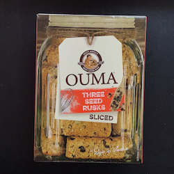 Ouma Rusks Three Seed 450g - Sliced
