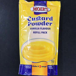 Meat processing: Moirs Custard Powder 500g - Refill
