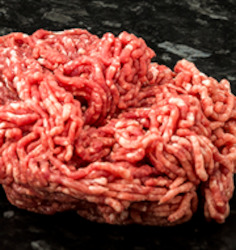 Meat processing: Topside Mince 500g