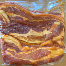 Meat processing: Pork Rashers - Honey Pineapple Glazed