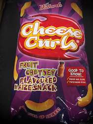 Cheese Curls Fruit Chutney