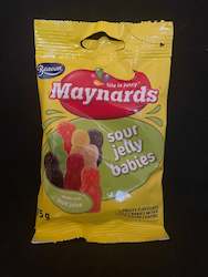 Meat processing: Maynards Sour Enerjelly Babies 75g