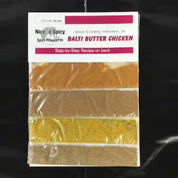 Meat processing: Nice & Spicy - Balti Butter Chicken Spice (with recipe on back)