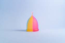Internet only: bohokiwi Menstrual Cup | Rainbow