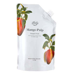 Real Fruit Pulps: Bon Accord Mango Real Fruit Pulp 1L