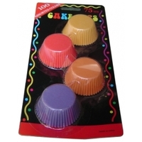 Cup cake cases (small) - colour
