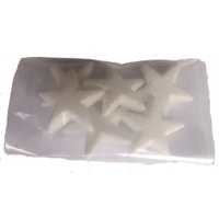 Styrofoam stars (6)