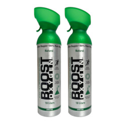 Boost Oxygen Natural 200 Breath (Large Size) - 2 Pack