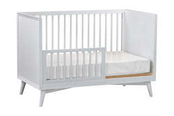 Furniture: Abella Cot Toddler Bed Kit