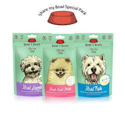 Pet food wholesaling: "Share My Bowl" Combo-30 NZD to Charity!