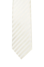 Clothing accessory: Cream Tone Stripe - Bow Tie the Knot