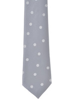 Charcoal, Grey Spot - Bow Tie the Knot