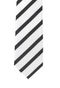 White, Black Stripe - Bow Tie the Knot