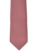 Clothing accessory: Red and White Stripe - Bow Tie the Knot