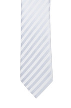 Clothing accessory: Grey Tone Stripe - Bow Tie the Knot