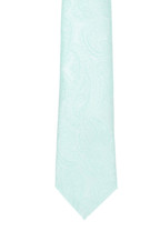 Clothing accessory: Mint Paisley - Bow Tie the Knot