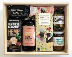 Online Food Drink Gift Boxes: Vegan Foodie Gift Box
