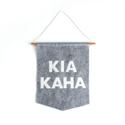 Kia Kaha Banner