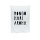 Teatowel - Rongo, Hari, Aroha (Peace, Joy, Love)