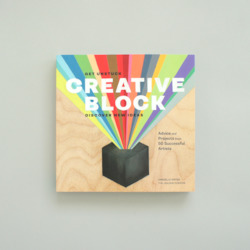Graphic design service - for advertising: Creative Block : Get Unstuck, Discover New Ideas, Advice & Projects from 50 Successful Artists
