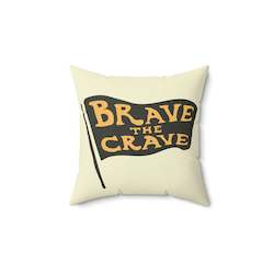 Brave the Crave Fans Reversible Pillow