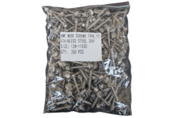 Brick Ties: Stainless Steel Screws (Bag of 260)