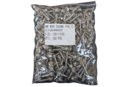 Galvanised Screws (Bag of 260)
