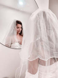 Internet only: Bridal Shower Veil