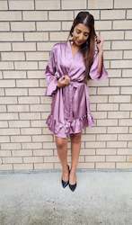 Internet only: Ruffled Robes - Lavender