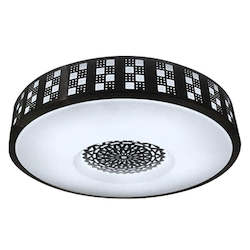 XD112-L-W  Round White Cover With Black Border LED Celling Light