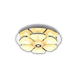 XD204-800mm  Crystal Modern Look Chrome LED Dimmable Ceiling Light