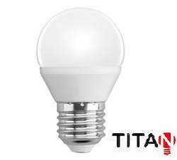 Titan LED Lamp G45 5W E27 6500K