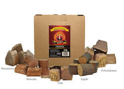 Collection Pack (Chunks) 5pk - Apple, Manuka, Oak, Pohutukawa, Rewarewa