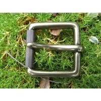 Clothing accessories: Solid Brass Roller Heavy Duty "d" Pin Belt Buckle