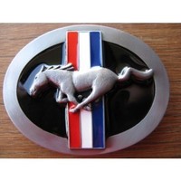 Clothing accessories: Ford Mustang Logo Belt Buckle