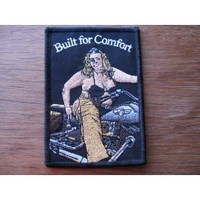 Built For Comfort Embroidered Patch
