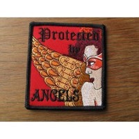 Protected BY Angles Embroidered Patch