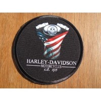 Clothing accessories: Harley Davidson Justice Embroidered Patch