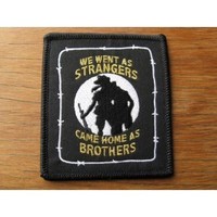 Clothing accessories: WE Went AS Strangers (sml) Embroidered Patch